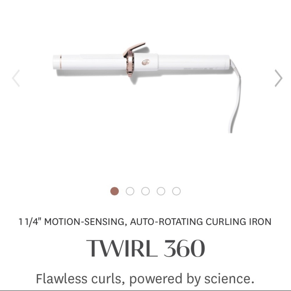 T3 Twirl 360 1 1/4 auto rotating curling iron